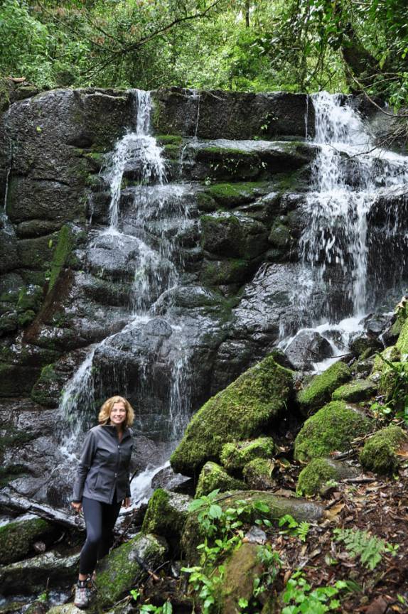 cascata no Parque do Turvo, na fronteira entre Brasil e Argentina, no município de Derrubadas, no Rio Grande do Sul